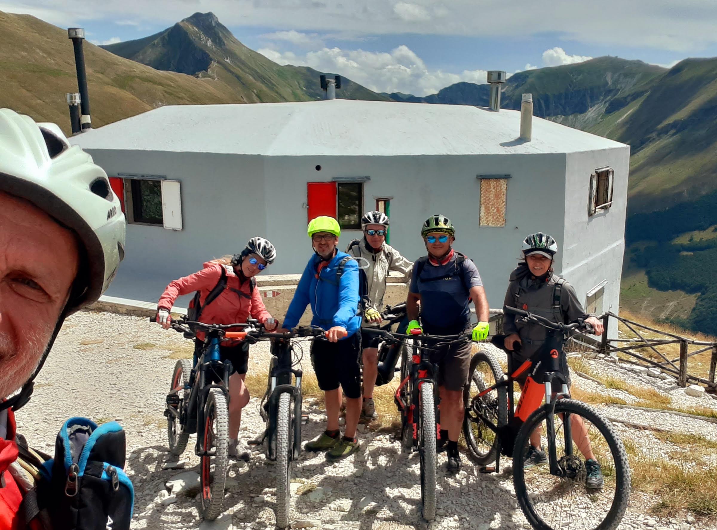 Al Panoramico Rifugio del Fargno in MTB/E-MTB